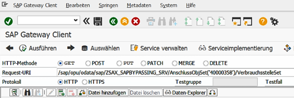 SAP Fiori - Erweiterung des bestehenden URL-Teils mit dem Zusatz der Navigation