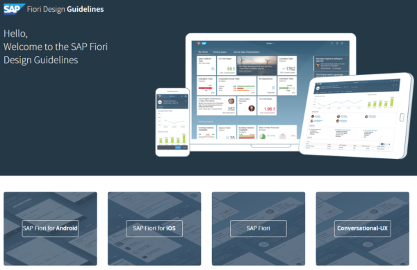 SAP Fiori Design Guidelines