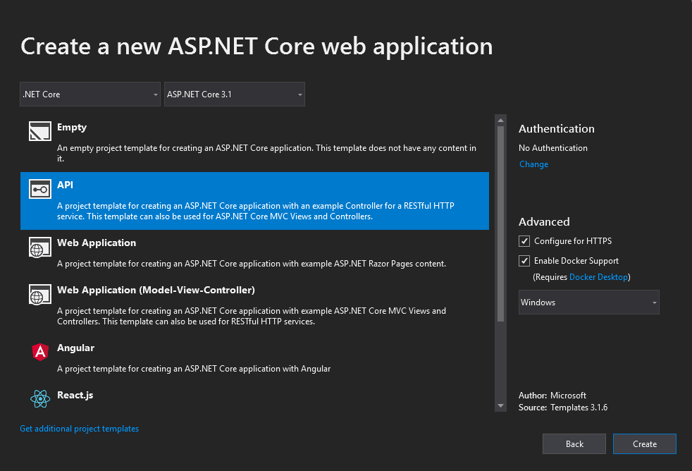 Visual studio templates. Asp net Core. Asp net Core MVC. Asp dotnet Core. Asp net code.