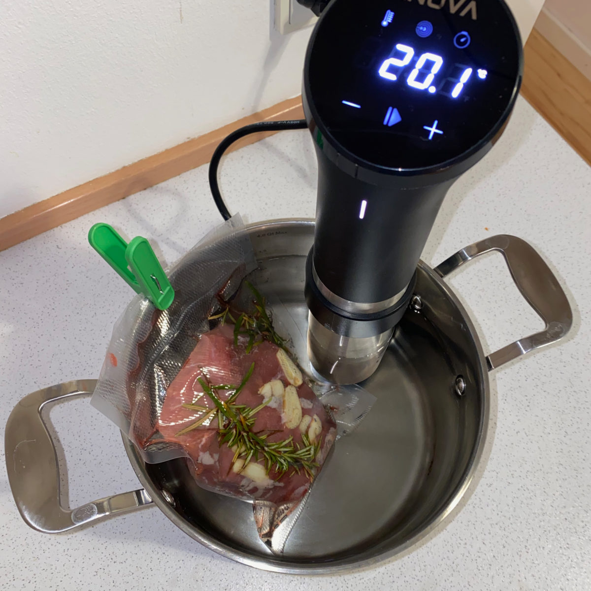 Wildschweinfilet Sous Vide - Jagd