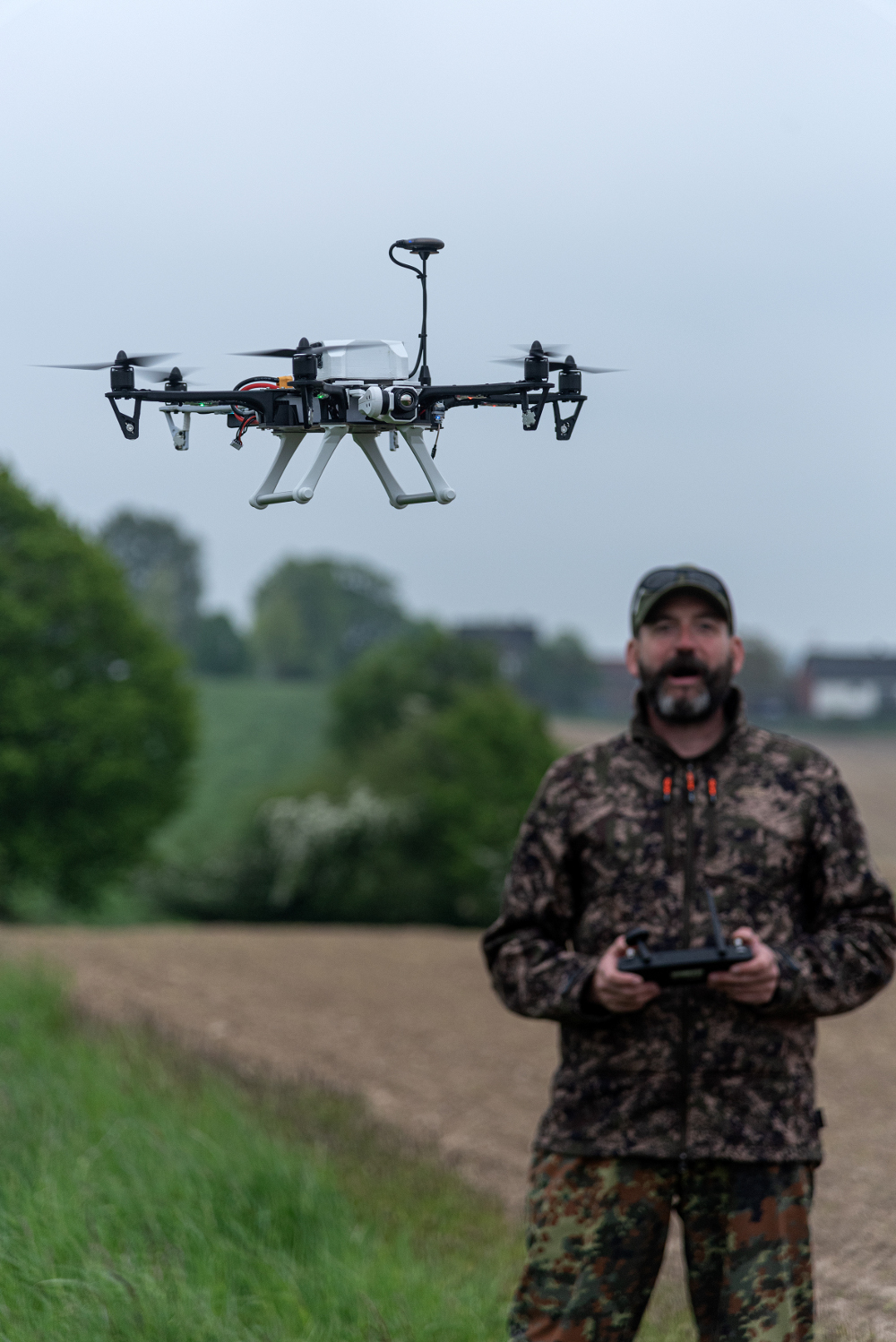 Saving Wild Animals via Thermal Imaging Drone Hunting