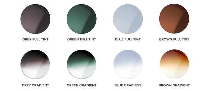 Gradient 2025 lens tint