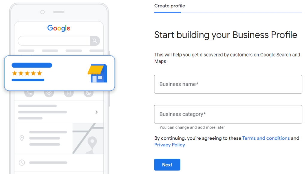 Google Business Profiler