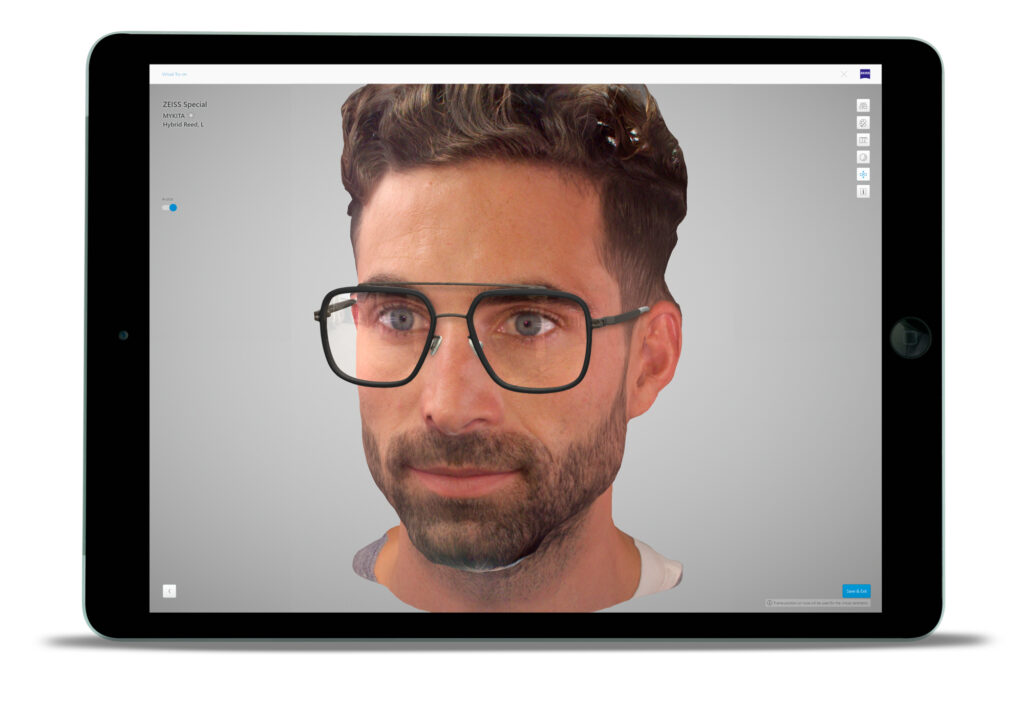 ZEISS Virtual Try-on